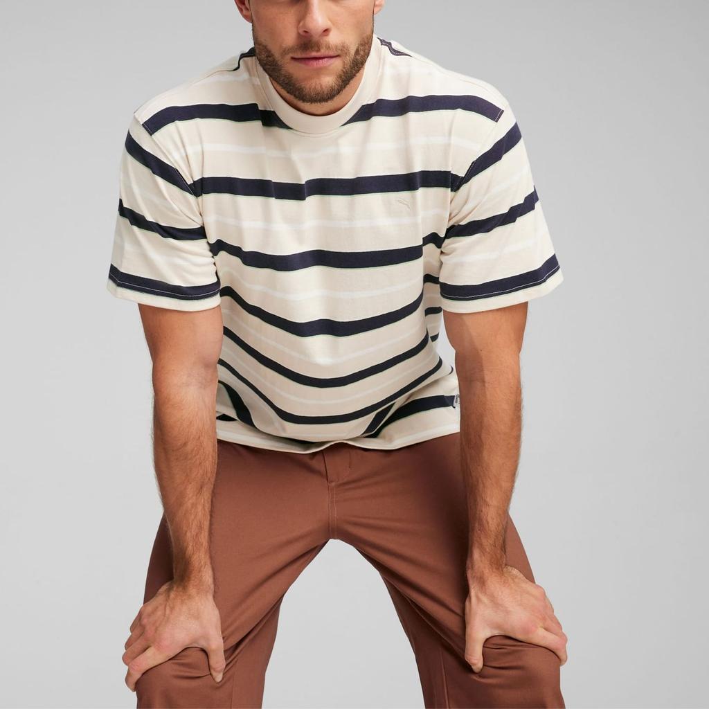 New PUMA Camiseta Mmq A Rayas Para Hombre 624015-87