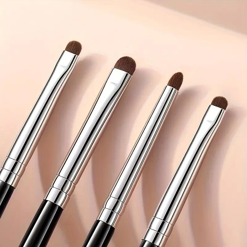 4/1PCS Eye Makeup Fine Detail Brush Eye Tip Cone Small Brightening Eyeshadow Lower Eye Silkworm Press Eyeliner Eye End