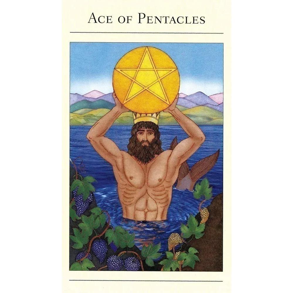 10.3*6cm The New Mythic Tarot Deck 78 Pcs Classic Tarot Cards Rider Waite System for Beginners