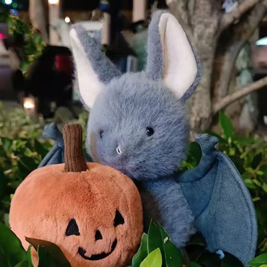 New Super Cute Funny Bat Pig Doll Plush Toy Bed Bat Plush Doll