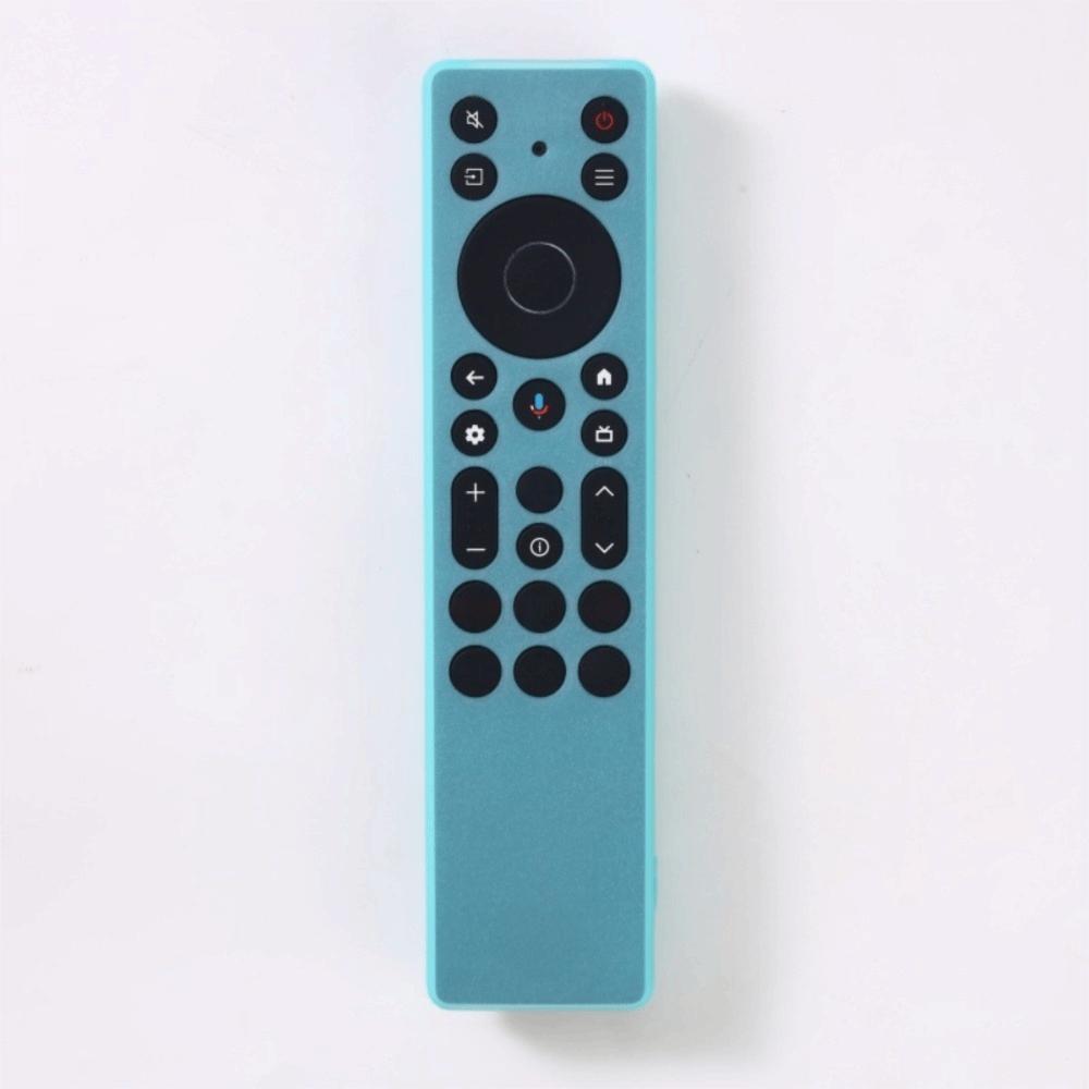 

Silicone Protective Case with Lanyard Protector Remote Controller Cover Shockproof Remote Control Sleeve for TCL RC923A/RC813A