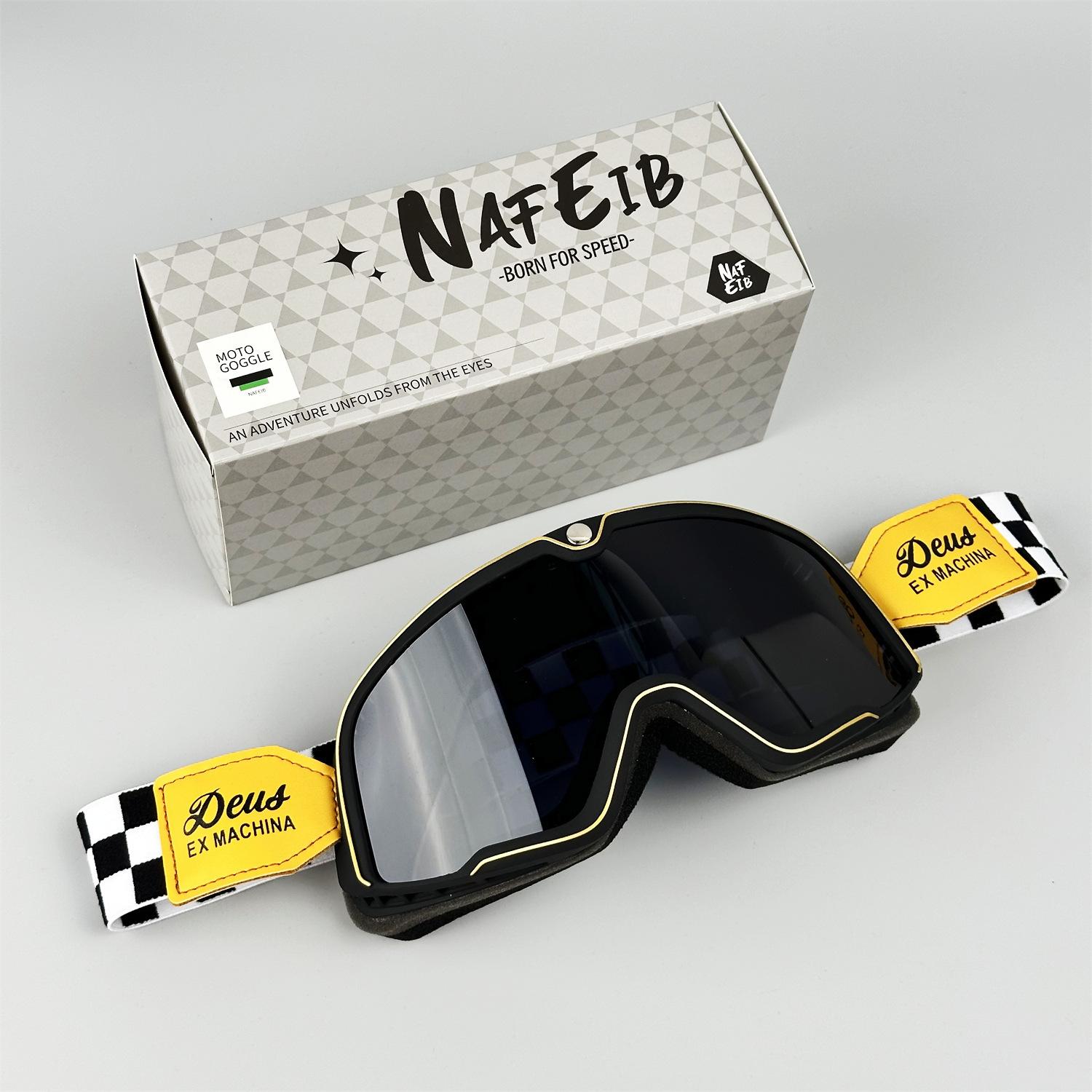 Motorcycle Helmet, Glasses, Protective Goggles, Wind and Dust Blocking, Riding Goggles 1888 Cross-border Riding Goggles.