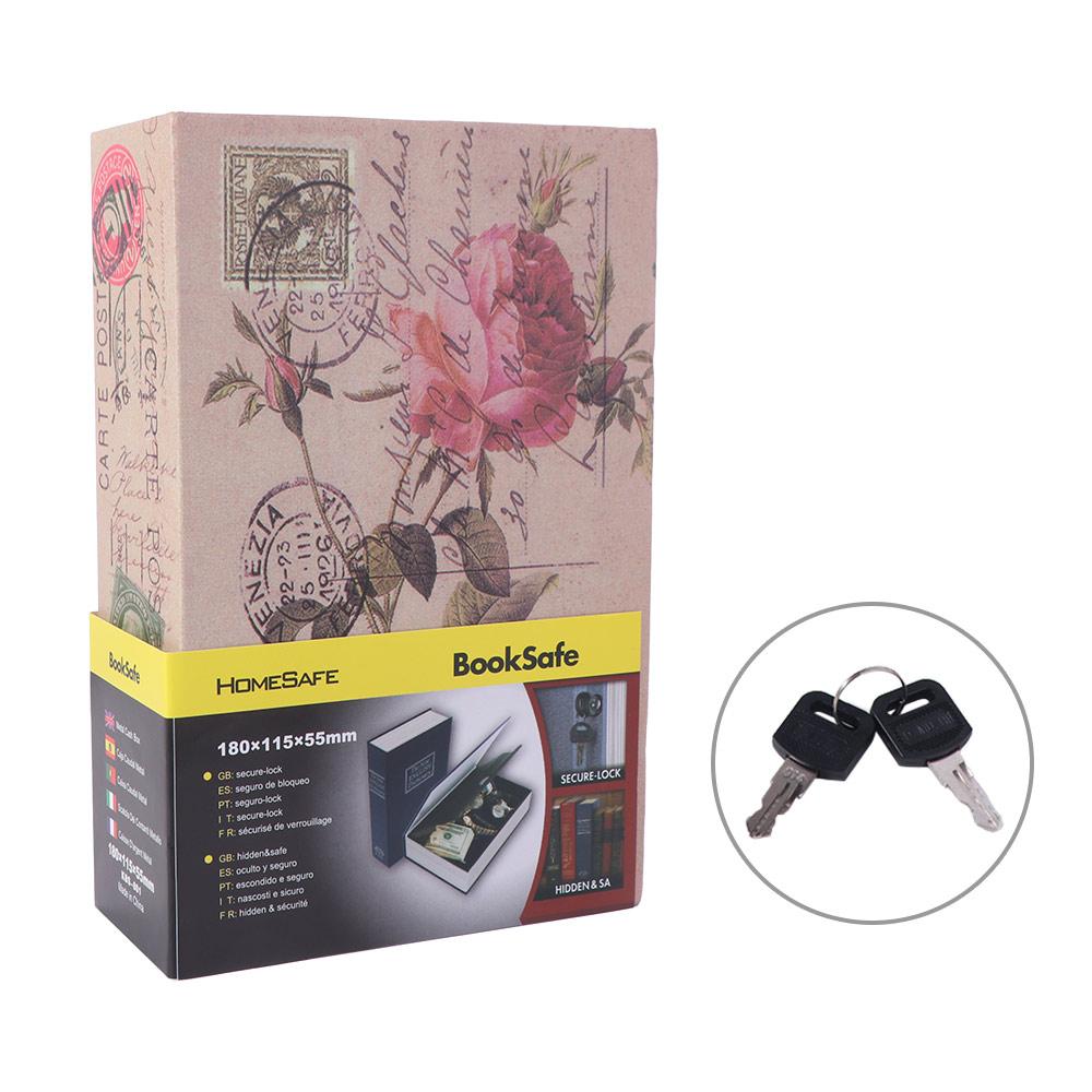 Retro Book Shape Password Security Safe Box Rectangle Analog Dictionary Book Safe Box Anti theft Hidden Dictionary Book Home