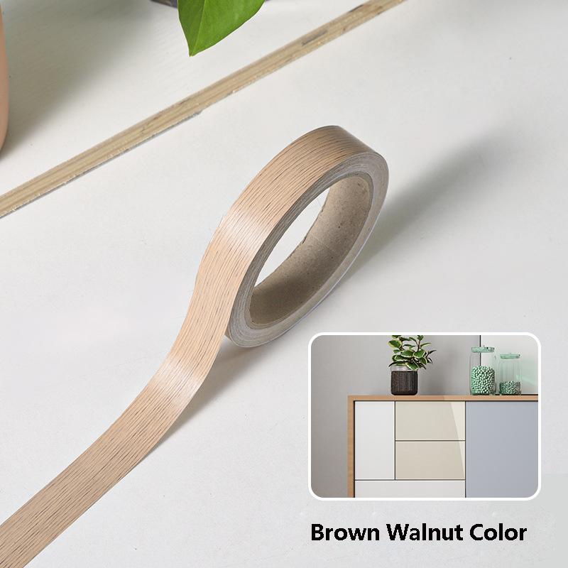 10M Wood Grain Edge Banding Covering Ugliness Repairing Wall Gaps Furniture Cabinet Door Frame Decoration Beautiful Seam Sticker