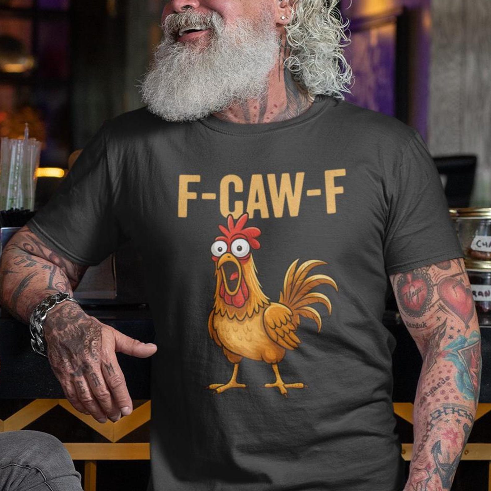Funny Crow Shirt, F-Caw-F T Shirt S