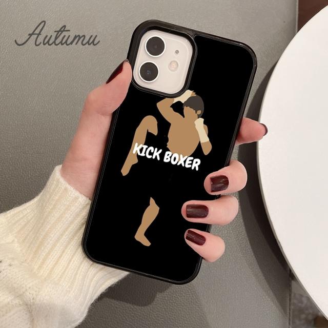 Etui na telefon Box Boks Kick Boks Walka dla iPhone 11 12 13 14 Pro Max mini X XR XS SE 2020 6S 7 8 Plus Galaxy S21 S22 skorupa