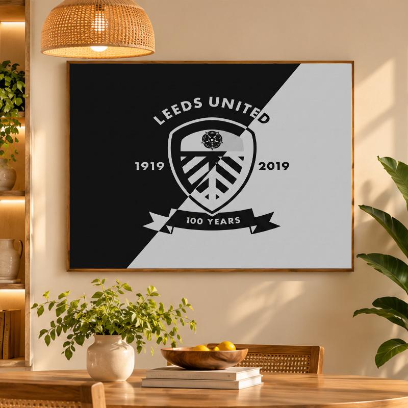 5D Diamond Painting Leeds United Football DIY Full Drill Diamond Art Kit Home Decoration