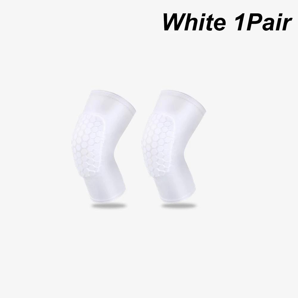 1 Pair Sports Compression Knee Pads Elastic Knee Protector Thickened Sponge Support for Dancing Sports Training Knees Brace