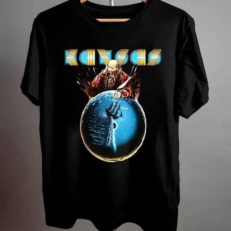 New Kansas Rock Band Point Of Know Return Black Unisex S-5XL SHirt