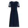 Elegant Chiffon Summer Dress 2026: Short Sleeve Style for Women Aged 40-50