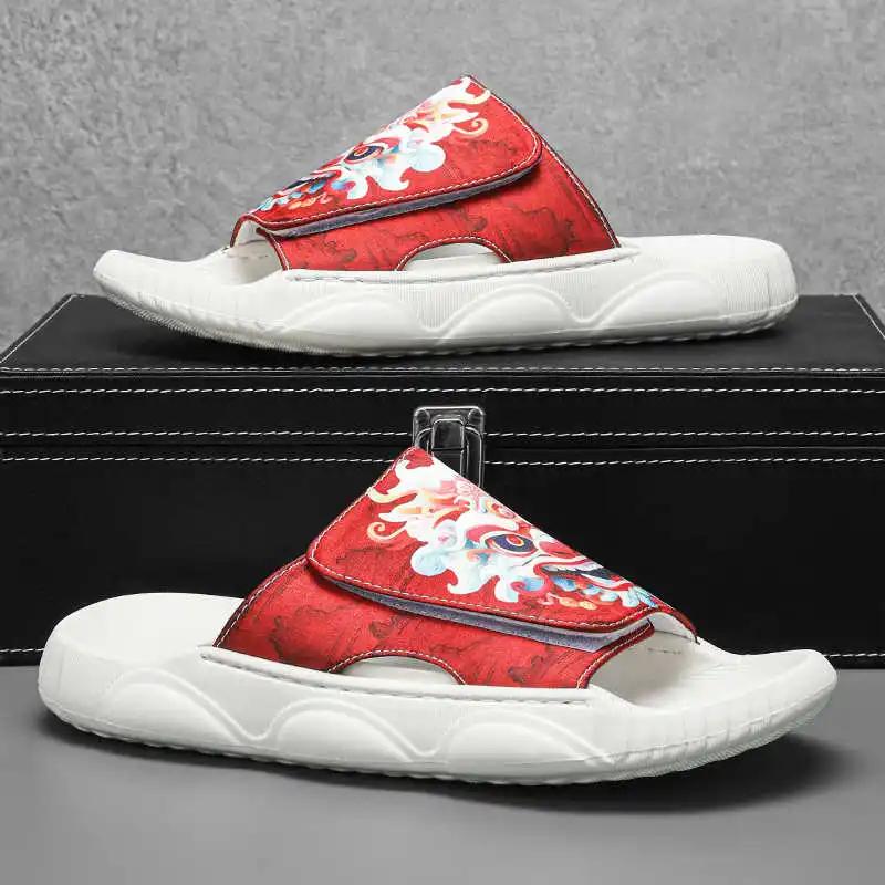 Fashion Slip-resistant Indoor Thong Sandals Slippers Outdoor Men Shoes Flip Flops Beach Sneakers Sports Baskette Imported Shoos