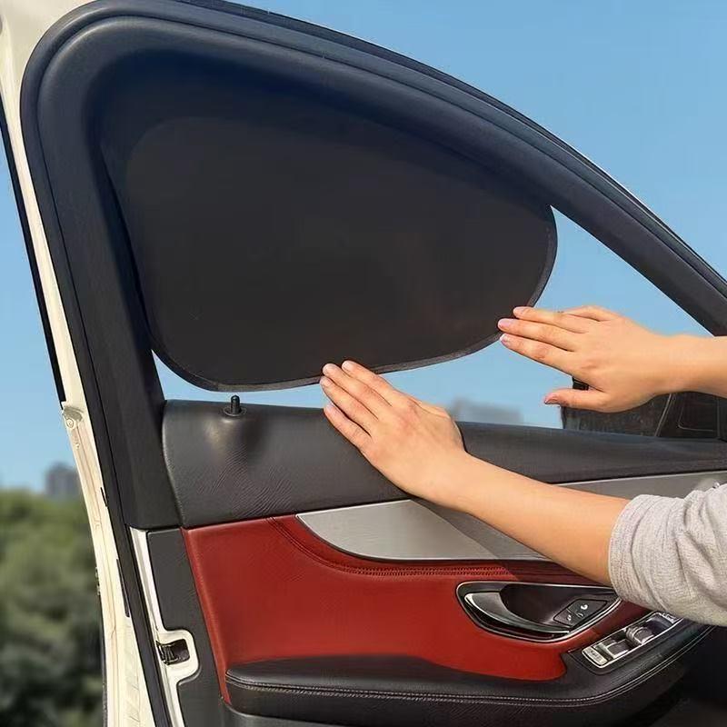 Car Sunshade Side Window Sun Blocker & Heat Insulation Blackout Curtain