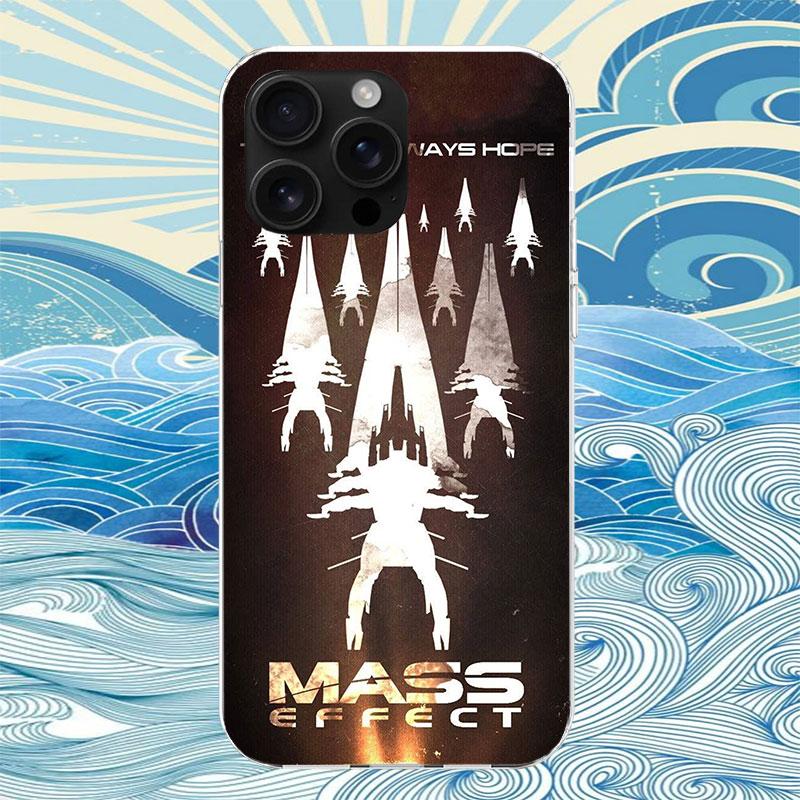 N7 Mass Effect Phone Case For iPhone 11 12 13 Mini 14 15 Plus 17 Air 16 Pro Max 16E 7 8 SE 2020 Customized Print Cover For iPhon