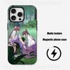 Anime Psychic Princess Matte Magnetic For Case For iPhone 17,16,15,14,13,12,11 Pro Plus Mini Max Frosted Cover