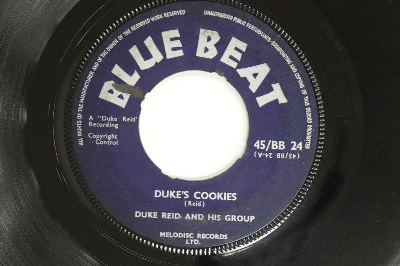 

7inch Record DUKE REID HIS GROUP THE JIVING Dukes Cookies I Wanna Love 45BB24 BLUE BEAT 1960 UK Reggae Ska Dub Used