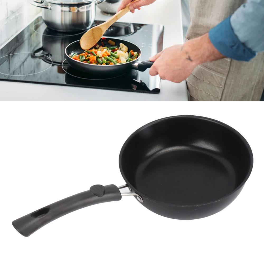 Thickened Omelet Pan Comfortable Handle Egg Skillet Saucepan Frying Pan  Outdoor Cooking