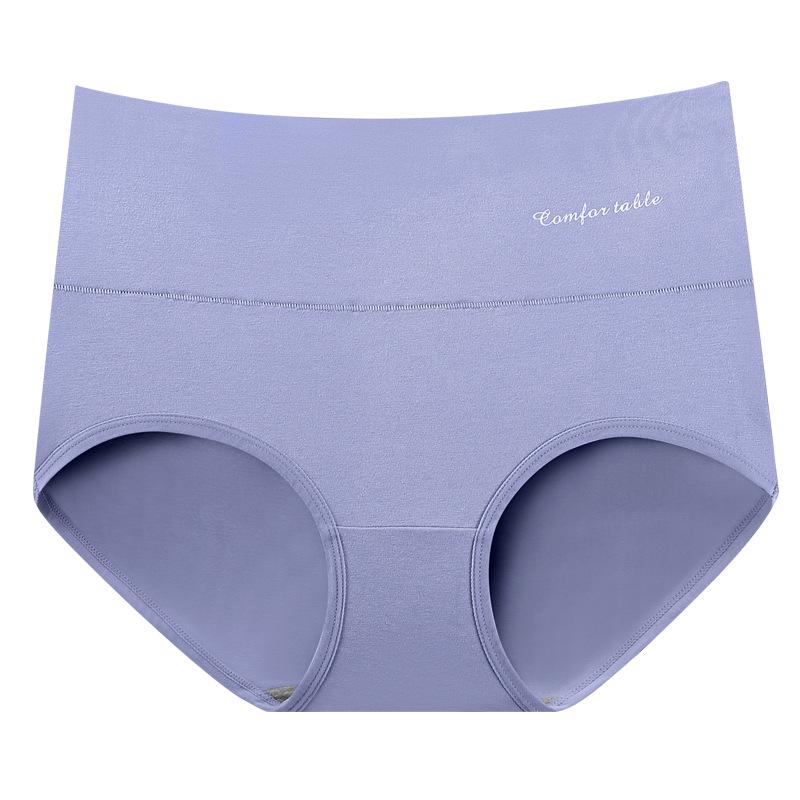 Baumwollunterwäsche mit hohem Bund für Übergrößen-Frauen und ältere Damen