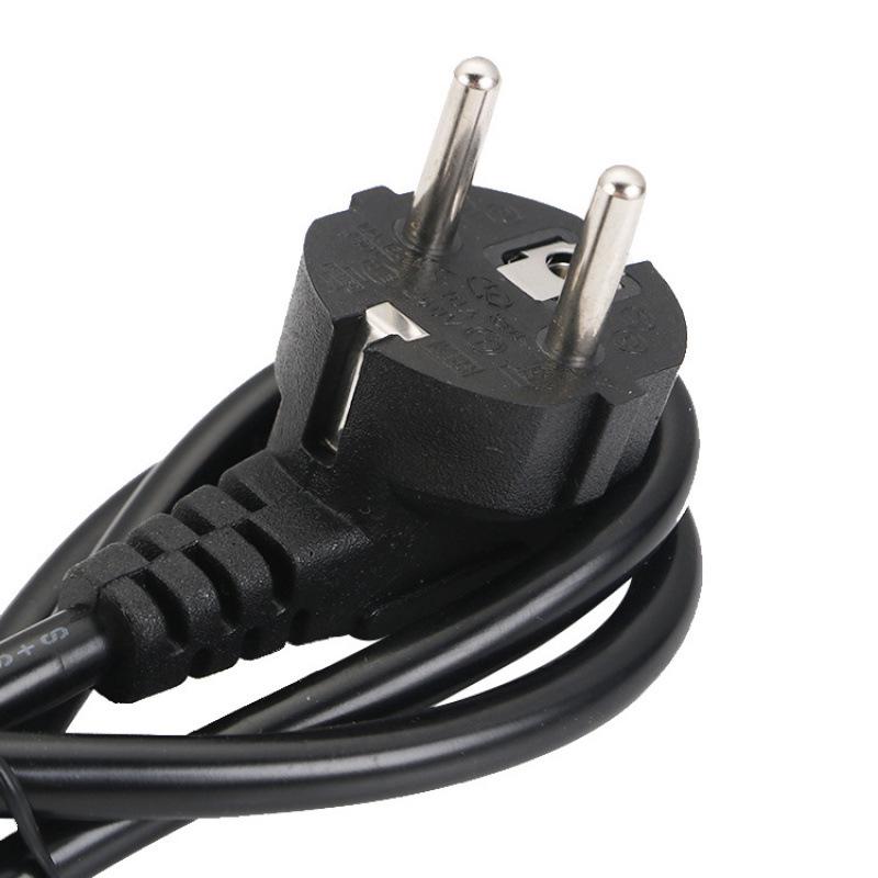 Europäisches C13 AC Stromkabel, 3-poliges VDE-zertifiziertes 3-adriges Adapterkabel