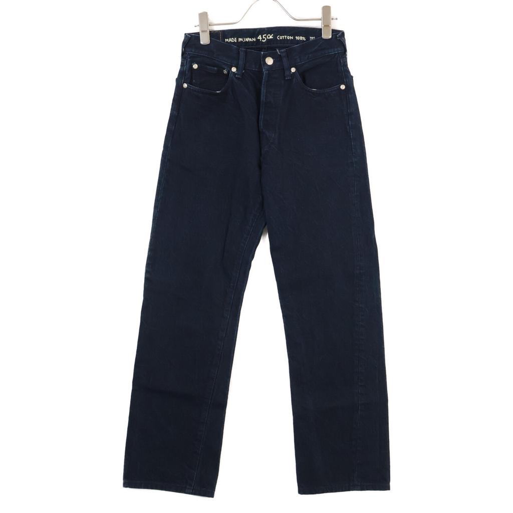 45R 100% cotton denim pants Bottoms 26 blueUsed
