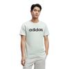 adidas SS24 Maglietta a Maniche Corte da Allenamento Sportiva Casual Traspirante con Logo a Lettere Stampato Uomo Top Azzurro Cristallo JI5075