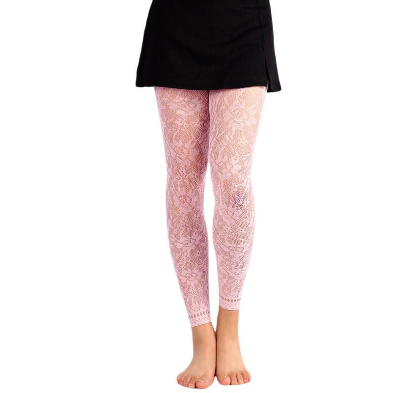 Damen Gemusterte Netz-Strumpfhose Ohne Füße Hohe Taille Für 40–75 Kg, 150–170 Cm 521 Max 70kg 170cm beige