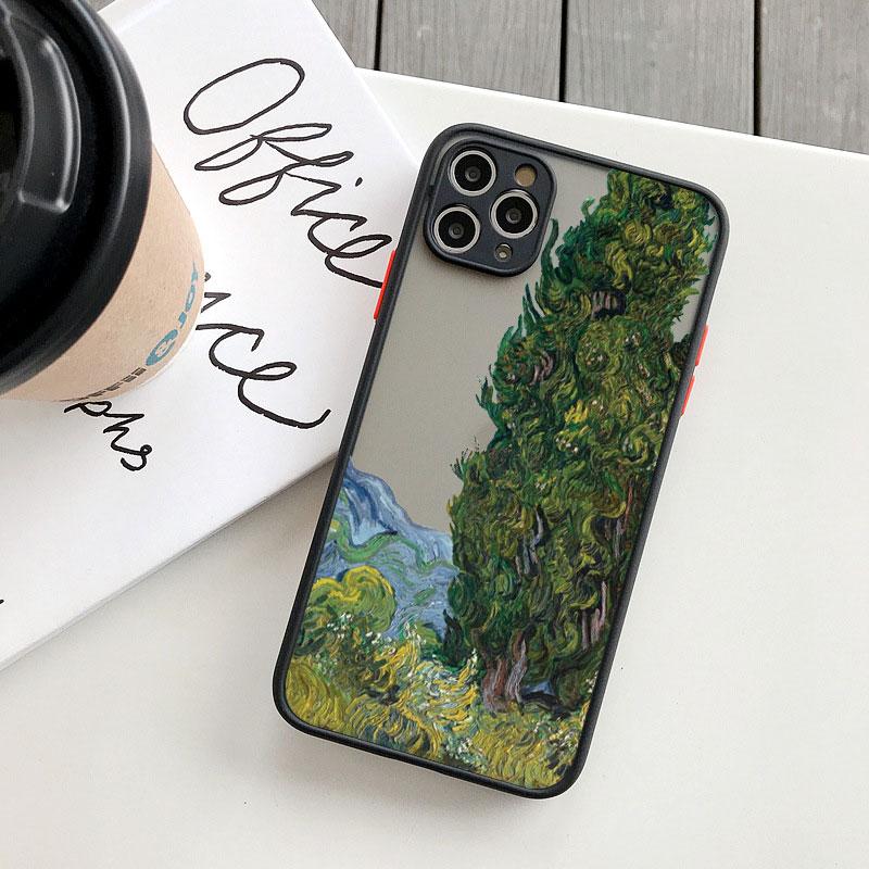 Art Van Gogh Oil Painting For iphone 16 7 8 15 Plus SE 2020 X XR XS 14 11 12 13 Pro Max Mini Phone Case Shockproof Back Cover