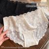Japanese Style Cotton Mid-Waist Panties: Sweet, Lightweight, Breathable, Skin-Friendly Triangle Shorts for Teen Girls