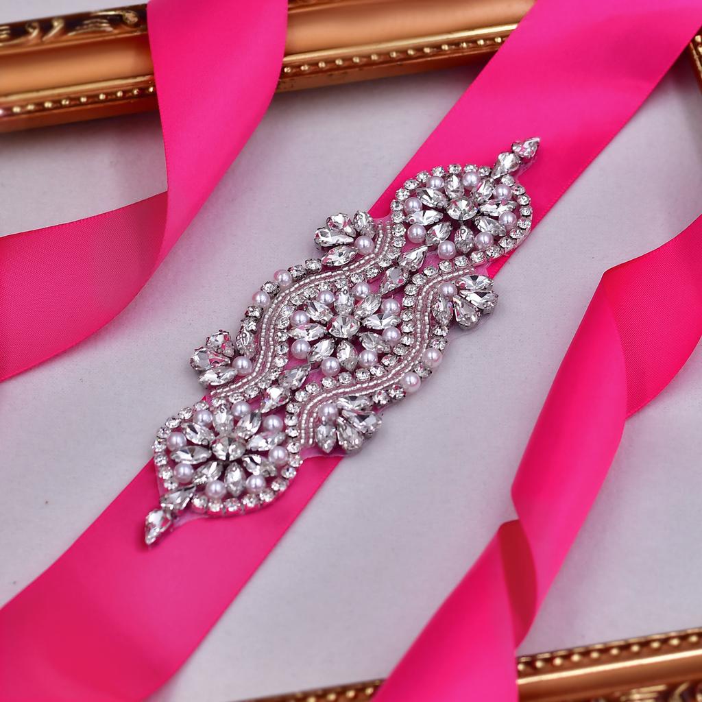 Rhinestone Belt for Wedding Dress Bachelorette Party Accessories Bridal  Sash Bridesmaid Oriental Female Belt for Wedding S05  buy the best  products in the Ayzeze online store