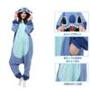 Fleece Kigurumi Stitch Cute Soft to the Unisex [RemeeHi] Costume, Pajamas, Kigurumi, Loungewear, touch, (Pink, L)