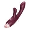 Vibrator Rabbit Kelly 10 X 3.2cm Bordeaux - MyPlayToys - Vibrating Rabbits