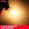 10Pcs Car Turn Signal Lights S25 1156 1141 BA15S Car Dual-filament Halogen Bulb Turn Singal Light DC12V Reverse Lamp Yellow Bulb Dome Lights 6