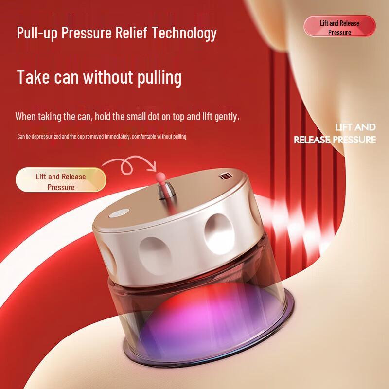 AUX Electric Cupping & Scraping Massager with Heat and Suction