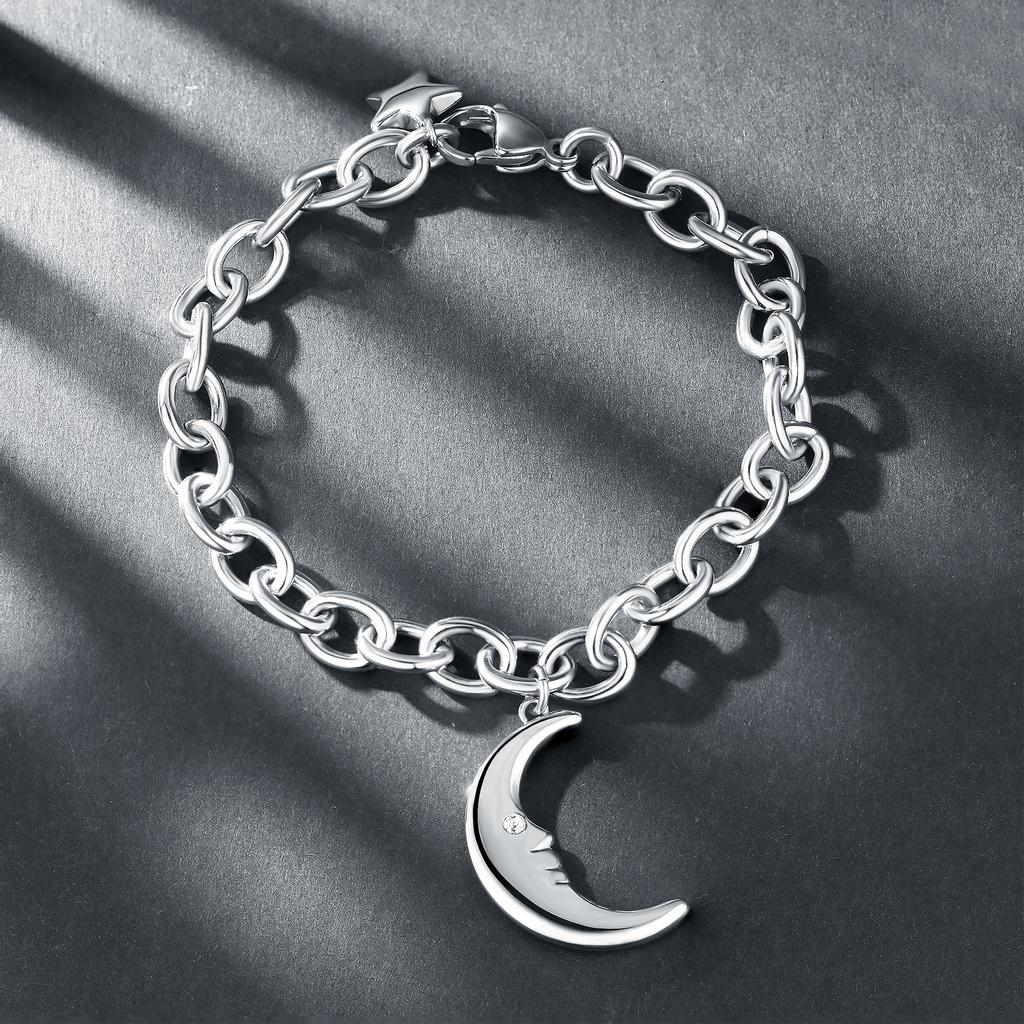 Umcho Exquisites Mondarmband aus 316L-Edelstahl