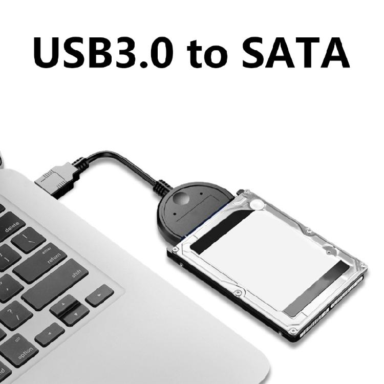 USB 3.0 SATAs Cable USB to SATAs Connectors Cable for 2.5inch HDD SSDs with Overcurrent Protections