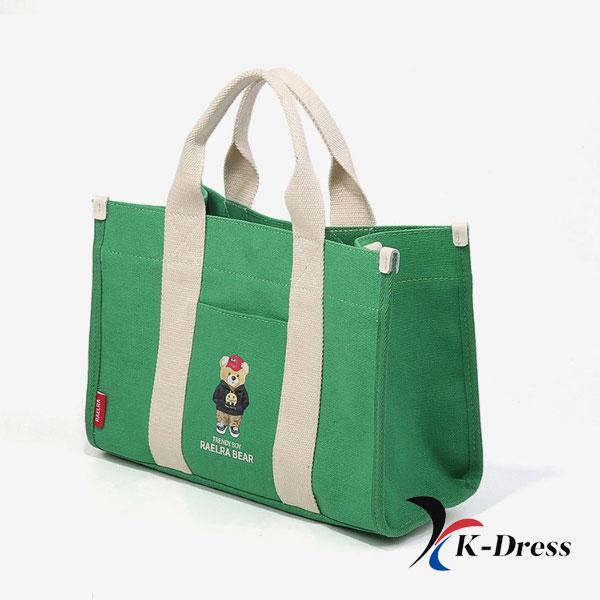 RaelaBear Korea Canvas Shoulder Tote Cross Bag