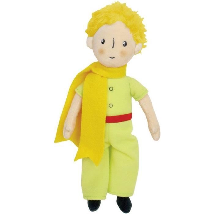 Der Kleine Prinz Saint Exupéry Plüschtier +/- 25 cm - JEMINI - Perfekte Darstellung der berühmten Figur.