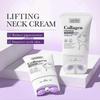 Kollagen Straffende Lifting Halscreme mit Massage-Rolle, Anti-Falten Anti-Aging Feuchtigkeitscreme für Halsstraffung und Faltenreduktion