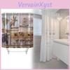 Peva Shower Curtain Animal Pattern Waterproof Bathroom Divider For Home Decor