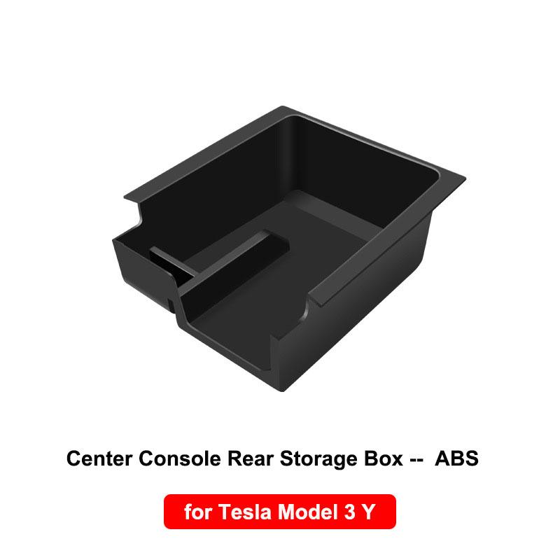 For Tesla Model Y 2025 Center Console Organizer Tray Armrest Hidden Drawer Under Seat Storage Box Cup Holder Insert Accessories