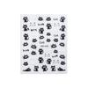 Cute Cat & Fishbone Nail Stickers - Frizzy Kitten Embossed Design