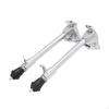 2 Pieces Bass Drum Legs Universal Fit Kick Fixed Mount Music Instrument Hardware