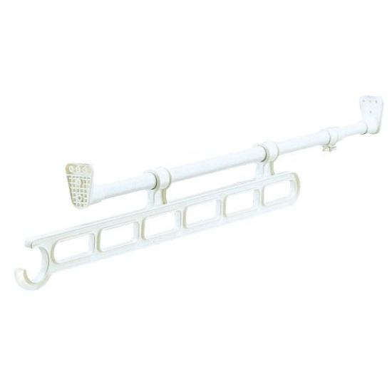 Iris Ohyama Closet Slide White Hanger, RH-65