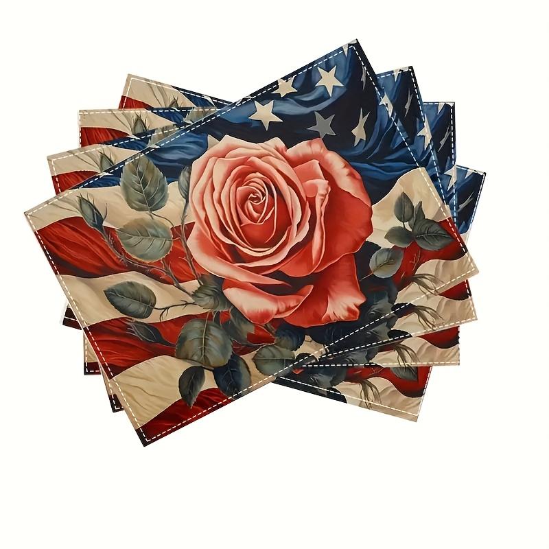 National Pride Table Mat Bold Symbolism Smooth Finish Enhances Any Celebration Or Public Event Ambiance