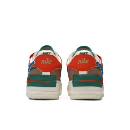 Nike Wmns Air Force 1 Shadow 'Sail Signal Blue Green' CI0919-109