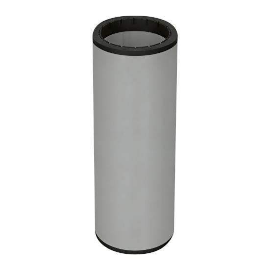 

Кришка для банки-контейнера Термоізоляція Зберігає напої гарячими або холодними Легко вставляється Надійно прилягає Ергономічна Нековзка ручка Кришка для ємності з напоями сірий