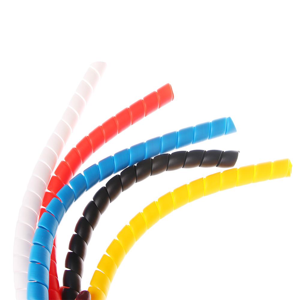 1M Wire Organizer Wrap Tube Winding Pipe Spiral Wire Cable Sleeves Casing