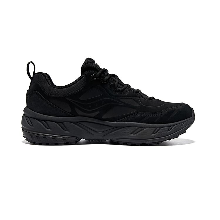 SAUCONY Cyber Web Casual Retro Non-Slip Wear-Resistant Low-Top Running Shoes Unisex Running Shoes Black S79054-1