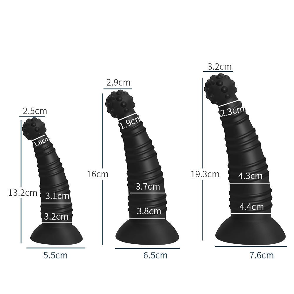 Silicone Suction Cup Wearable Anal Plug for Men and Women - Discreet Anal Dilator for Stimulation and Comfort.