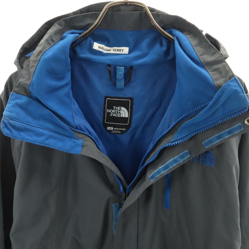 The North Face Mountain Parka L Charcoal Gray CA12 Outdoor Men's Used