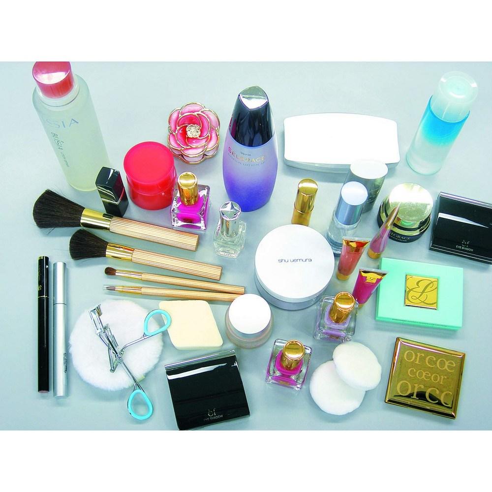 Kosmetikbox Kosmetikbox Großraum-Aufbewahrung Geschickte Blume Hergestellt in MI Creations Japan, 1